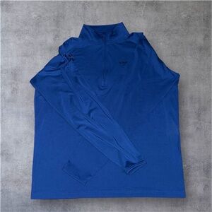 Men’s Sport-Tek Royal Blue Quarter Zip Pullover Size L